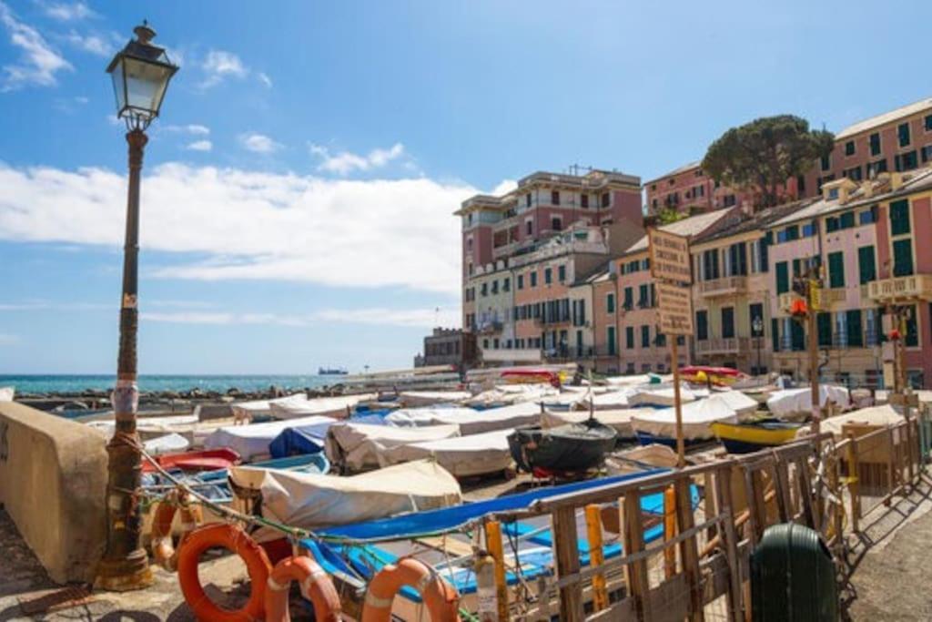 Pisi Home, 2 Min Dalla Spiaggia E Dall' Ospedale Gaslini Genoa Exterior photo